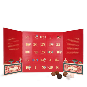 Charbonnel et Walker Advent Calendar Milk Dark and White Chocolate Truffle Selection 320g